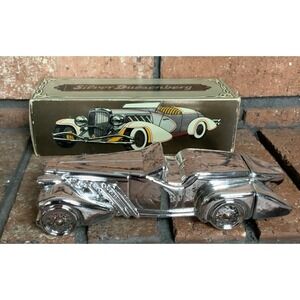 Vintage Avon Silver Duesenberg Wild Country After Shave 6 Oz New